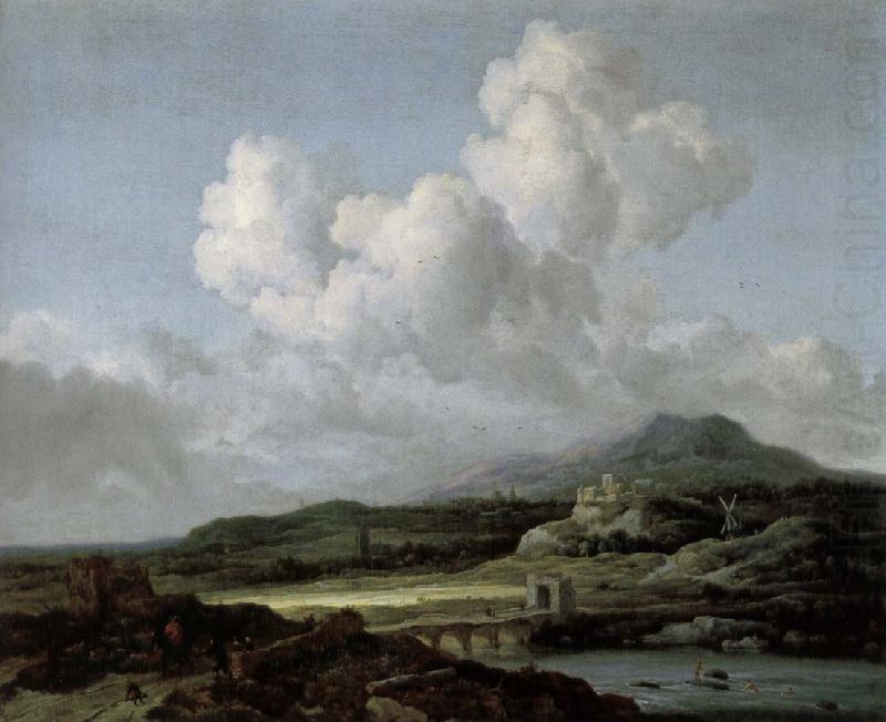 The sun appears, Jacob van Ruisdael